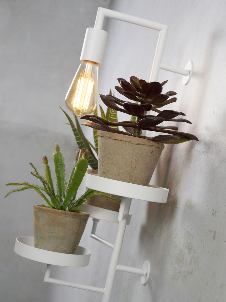 Wall lamps - Florence wall lamps with 3 plant holders - IT'S ABOUT ROMI