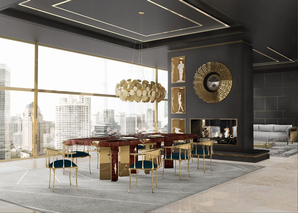 Hanging lights - NEWTON Chandelier - BOCA DO LOBO