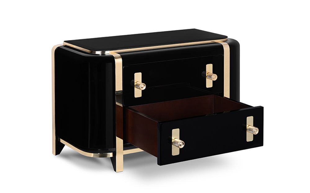 Night tables - Kahn | Nightstand - ESSENTIAL HOME
