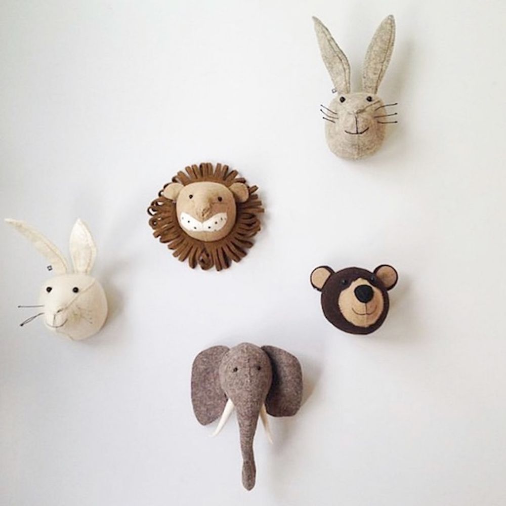 Other wall decoration - Fiona Walker England Animal Heads - S-C BRANDS