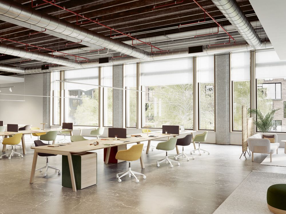 Bureaux - Table de Co-working Heldu - ALKI