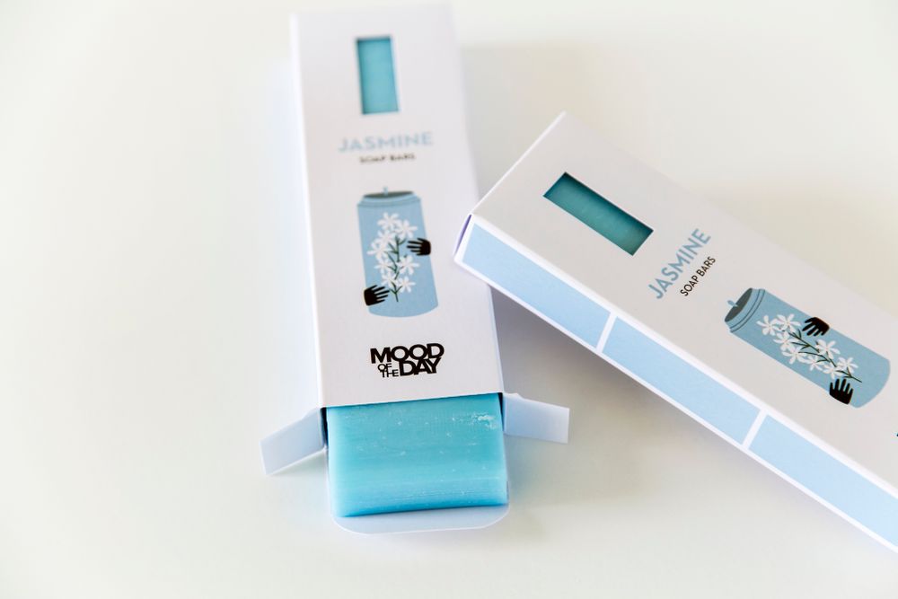 Gifts - MOOD OF THE DAY BOX OF 3 x 50g SOAPS - MOOD OF THE DAY