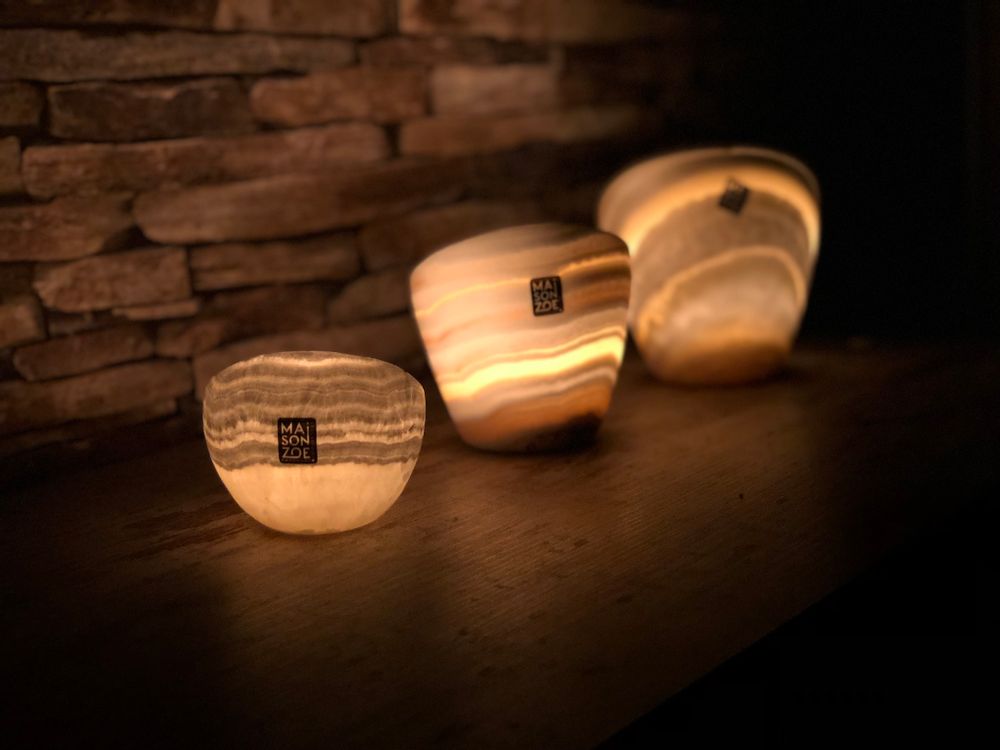 Decorative objects - Dina candle holder - MAISON ZOE