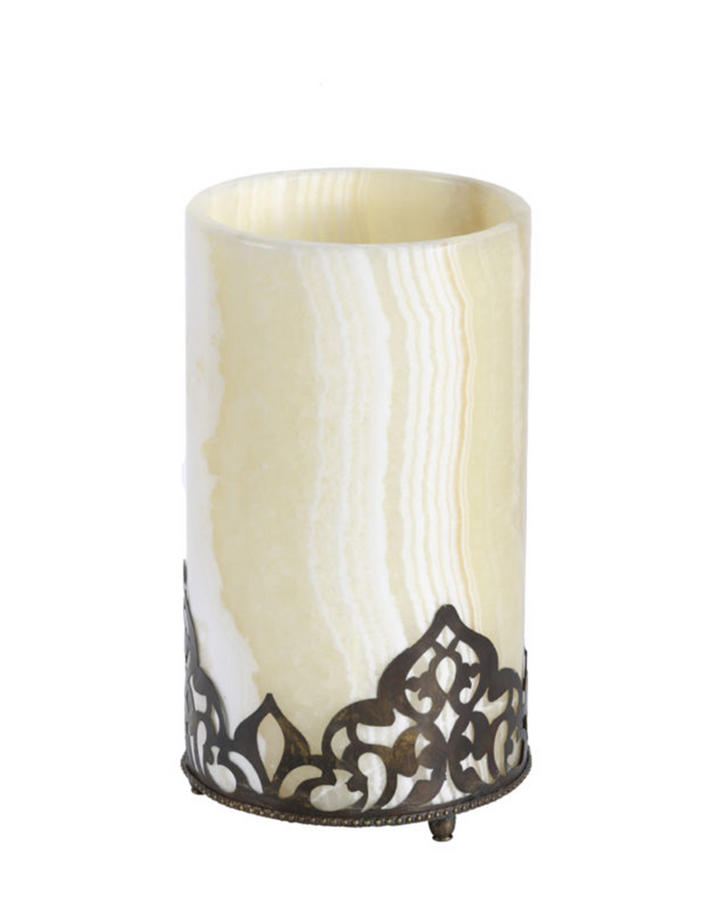 Outdoor decorative accessories - Pisa Alabaster Lamp - MAISON ZOE