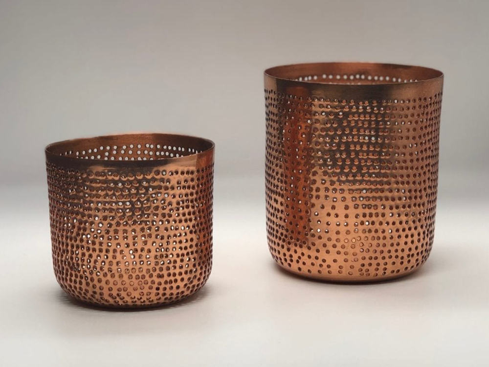 Candlesticks and candle holders - Maxi filigree tealight holder - MAISON ZOE