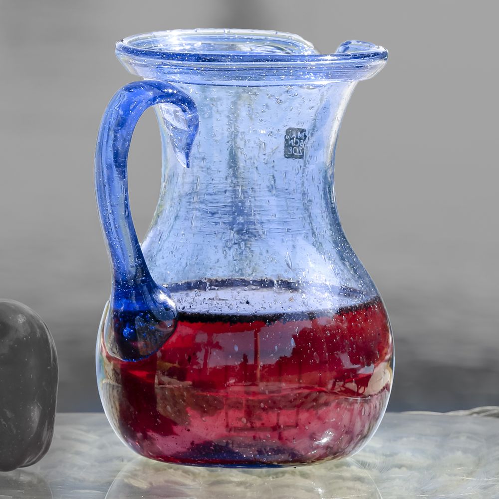 Outdoor decorative accessories - Maya recycled glass carafe - MAISON ZOE