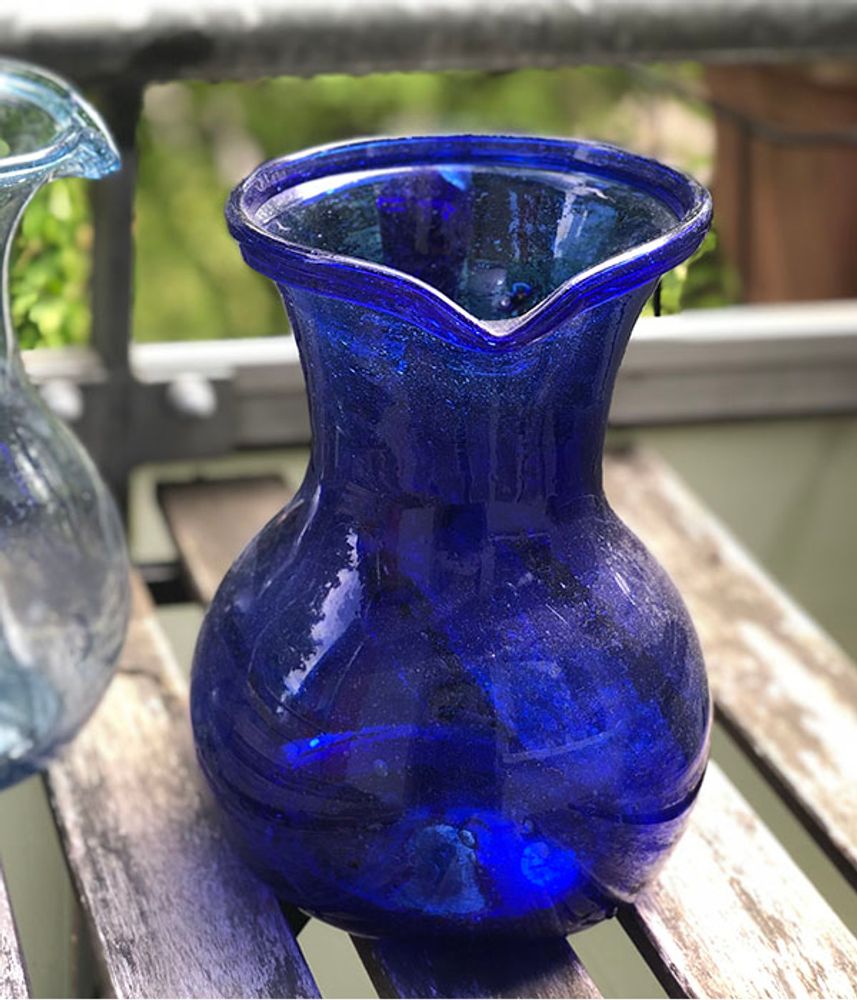 Outdoor decorative accessories - Maya recycled glass carafe - MAISON ZOE