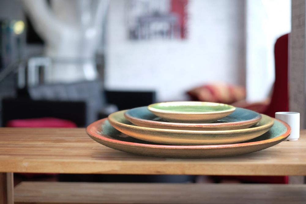 Céramique - Luisa ensemble d’assiettes - MAISON ZOE