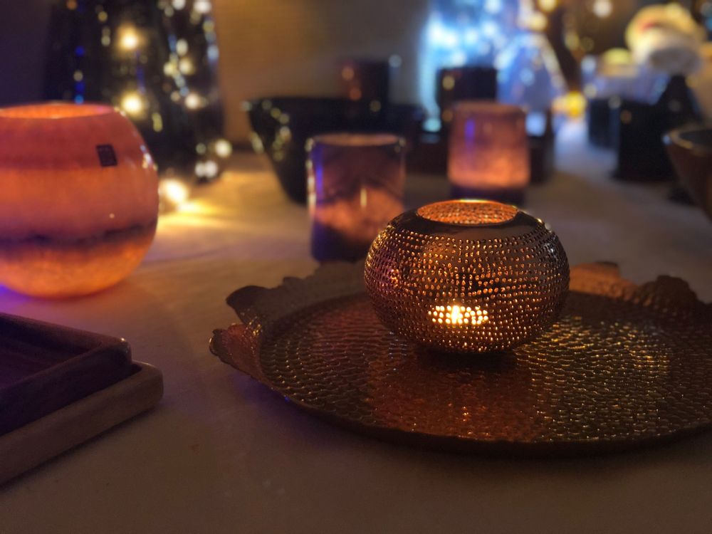 Moveable lighting - Amos Copper Candle Holder - MAISON ZOE