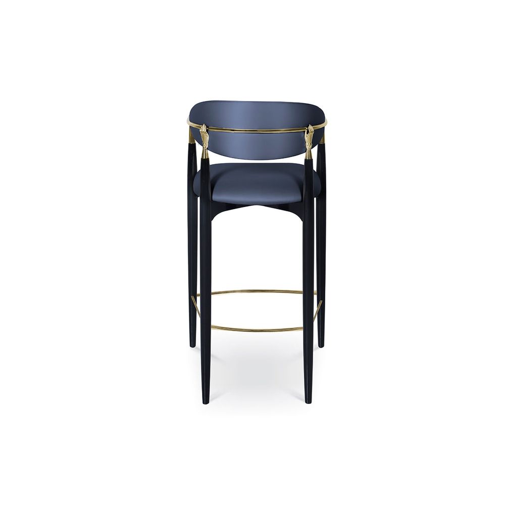Chairs for hospitalities & contracts - Nahéma Bar Stool - COVET HOUSE