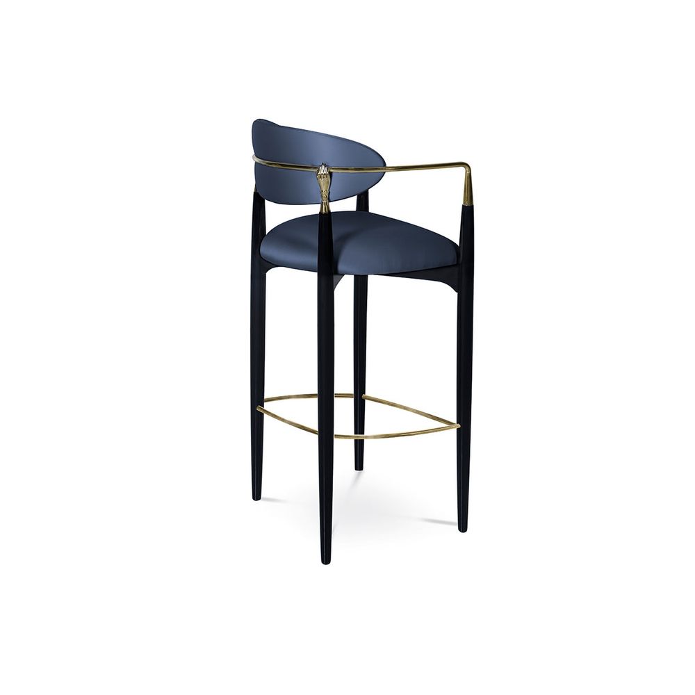 Chairs for hospitalities & contracts - Nahéma Bar Stool - COVET HOUSE