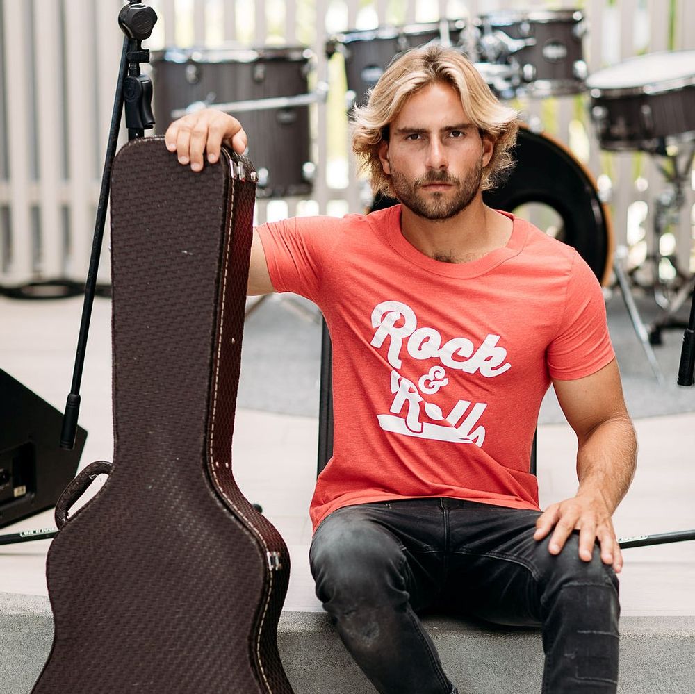 Apparel - ROCK&ROLL TSHIRT - FABULOUS ISLAND LTD