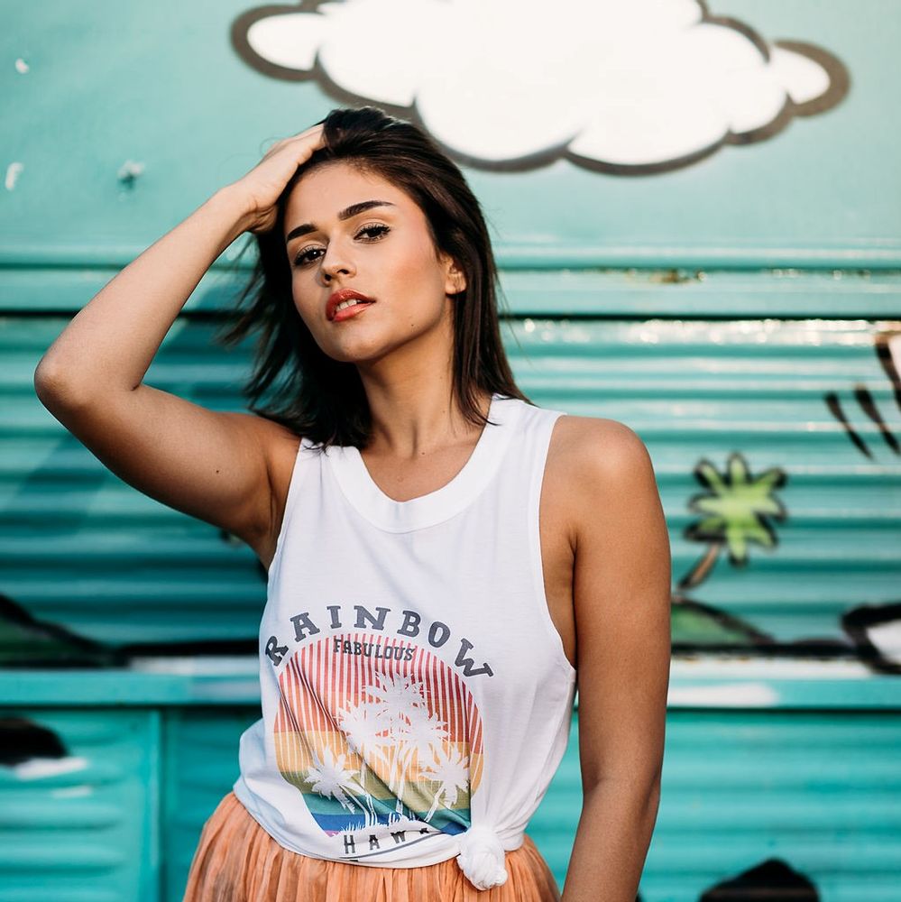 Apparel - RAINBOW TSHIRT - FABULOUS ISLAND LTD