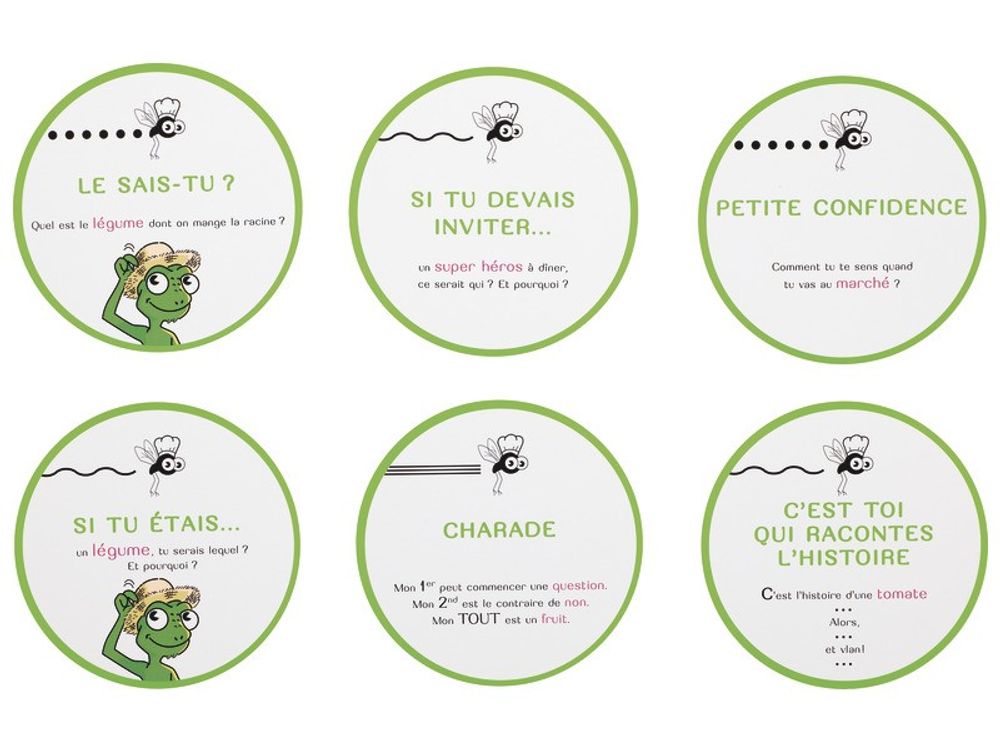 Children's games - Cambox Kitchen Series - from 6 to 8 years - LE CAMELEON DINE