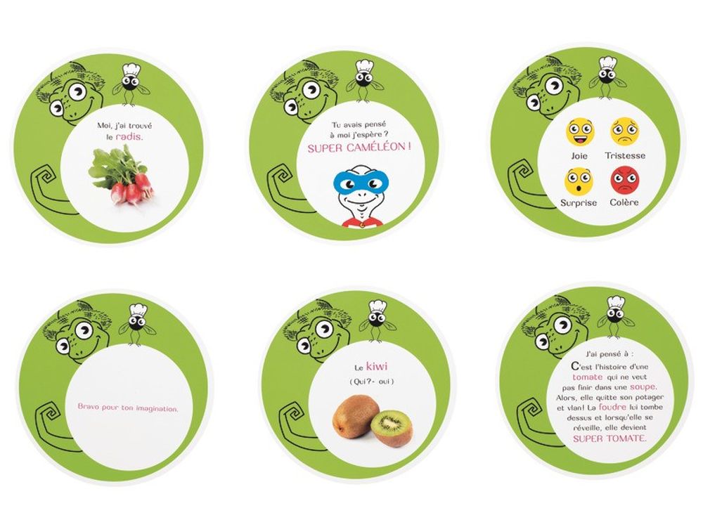 Children's games - Cambox Kitchen Series - from 6 to 8 years - LE CAMELEON DINE