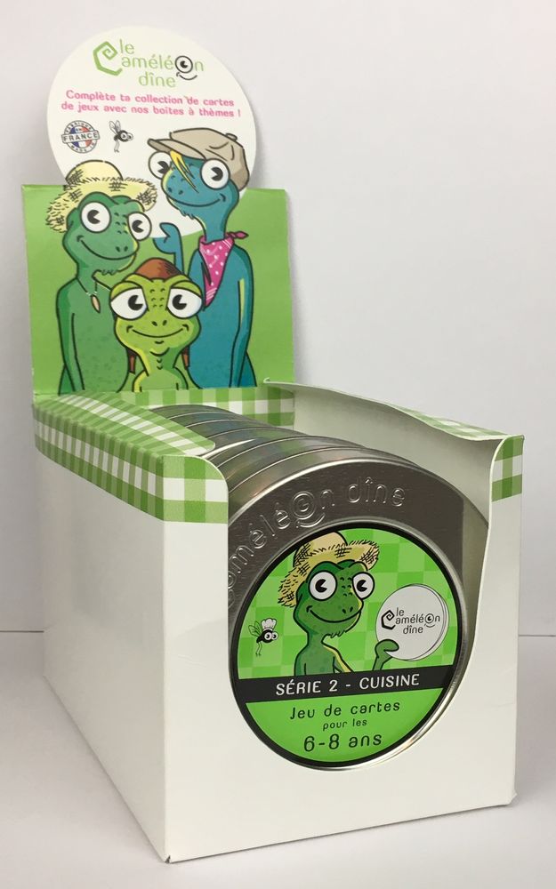 Children's games - Cambox Kitchen Series - from 6 to 8 years - LE CAMELEON DINE