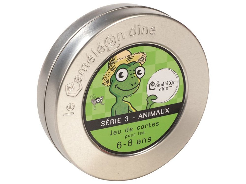 Children's games - Cambox Animal Series - 6 to 8 years - LE CAMELEON DINE