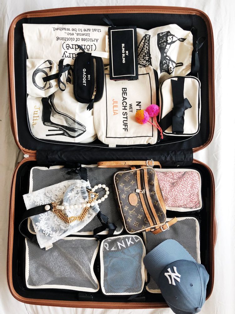 Accessoires de voyage - Mini organisateur gadget passepoil noir - BAG-ALL