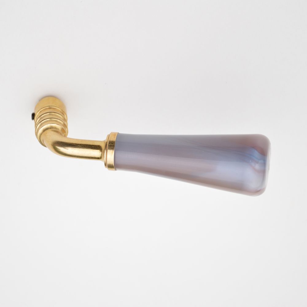 Quincaillerie d'art - Poignée de porte en verre - ATELIER GEORGE