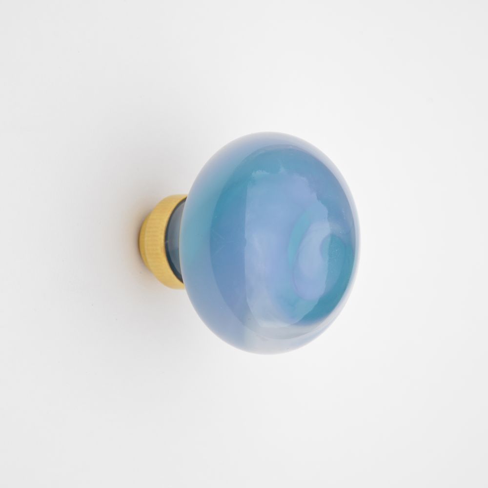 Quincaillerie d'art - Poignée de porte en verre - ATELIER GEORGE