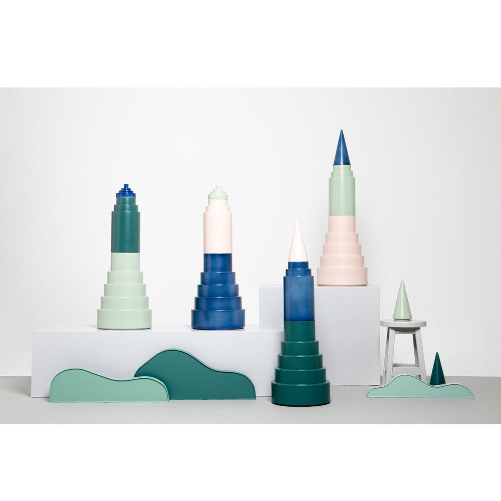 Céramique - GRAND VASE TOUR - ROMINA GRIS