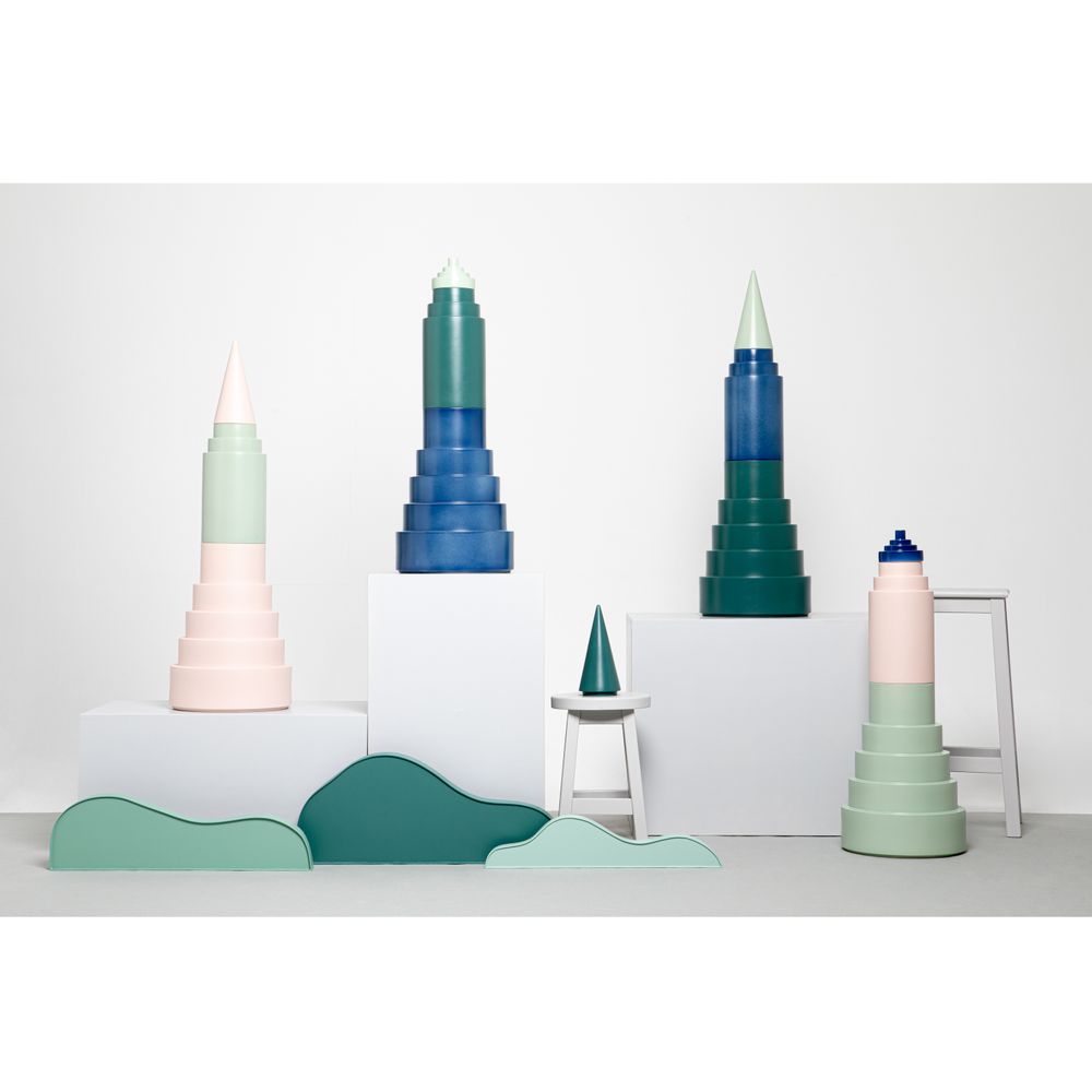Céramique - GRAND VASE TOUR - ROMINA GRIS