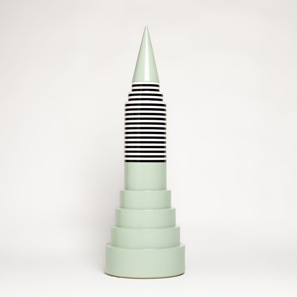 Céramique - GRAND VASE TOUR - ROMINA GRIS