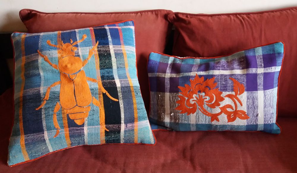 Throw blankets - blankets/pleads/cushions/ottomans - MARTINE GORON