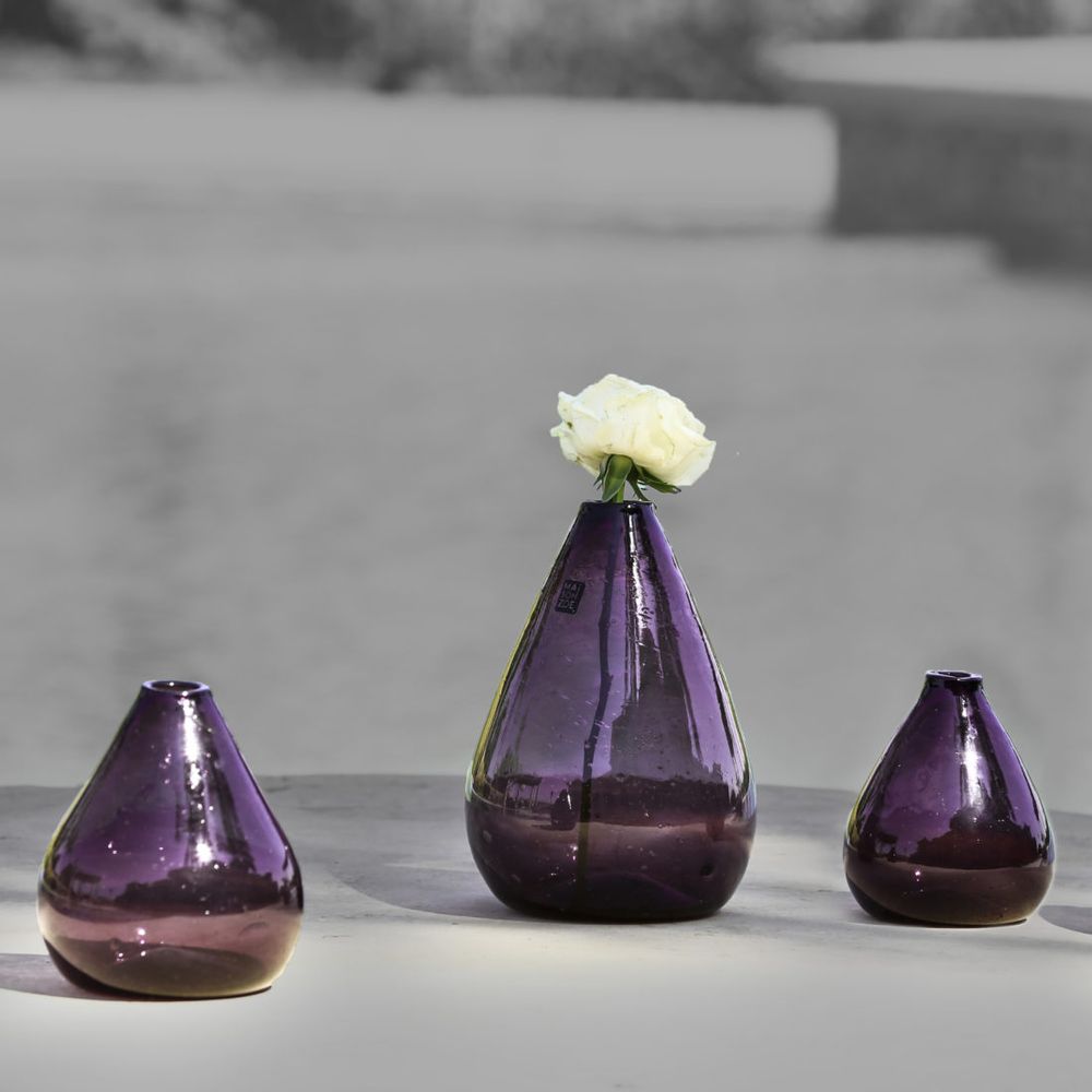 Vases - Small vases made of recycled glass - MAISON ZOE