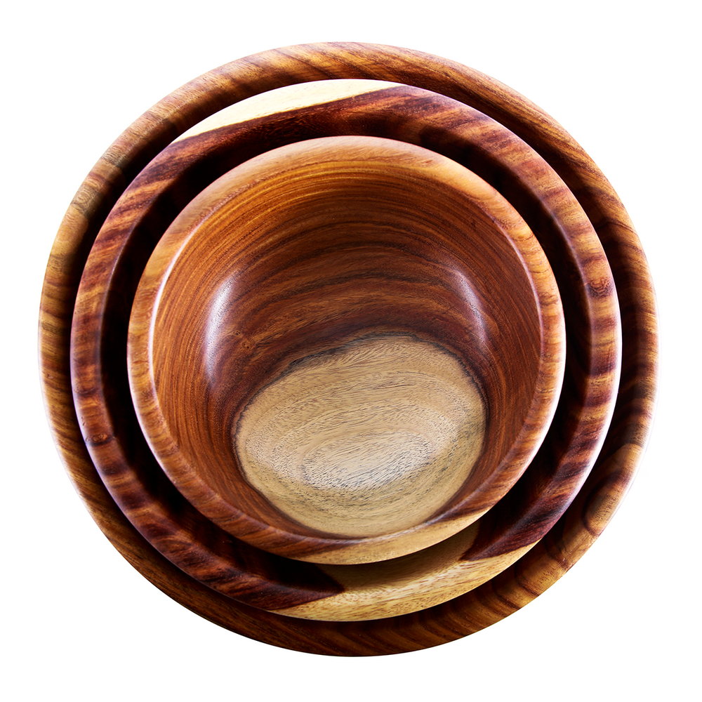 Kitchens furniture - Ostar wooden bowl - MAISON ZOE