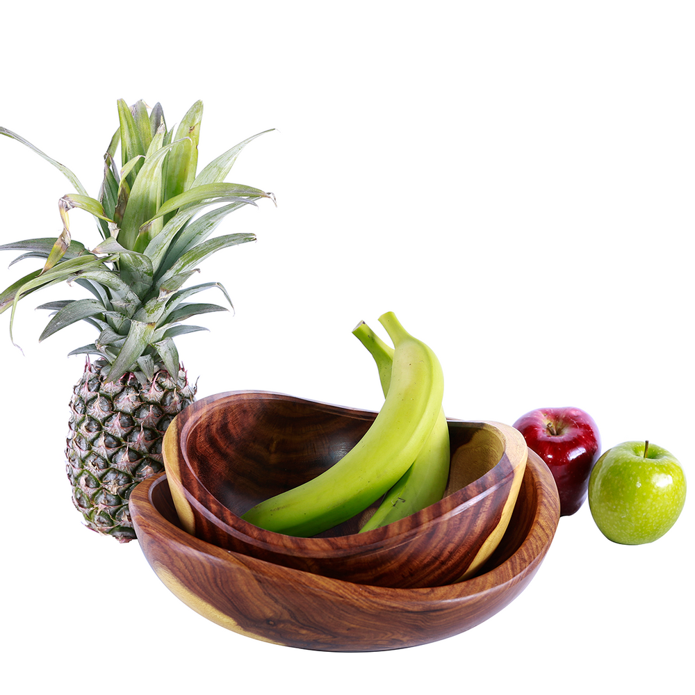 Bowls - Ostar bowl with bark edge - MAISON ZOE