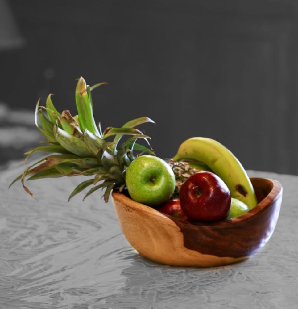 Bowls - Ostar bowl with bark edge - MAISON ZOE