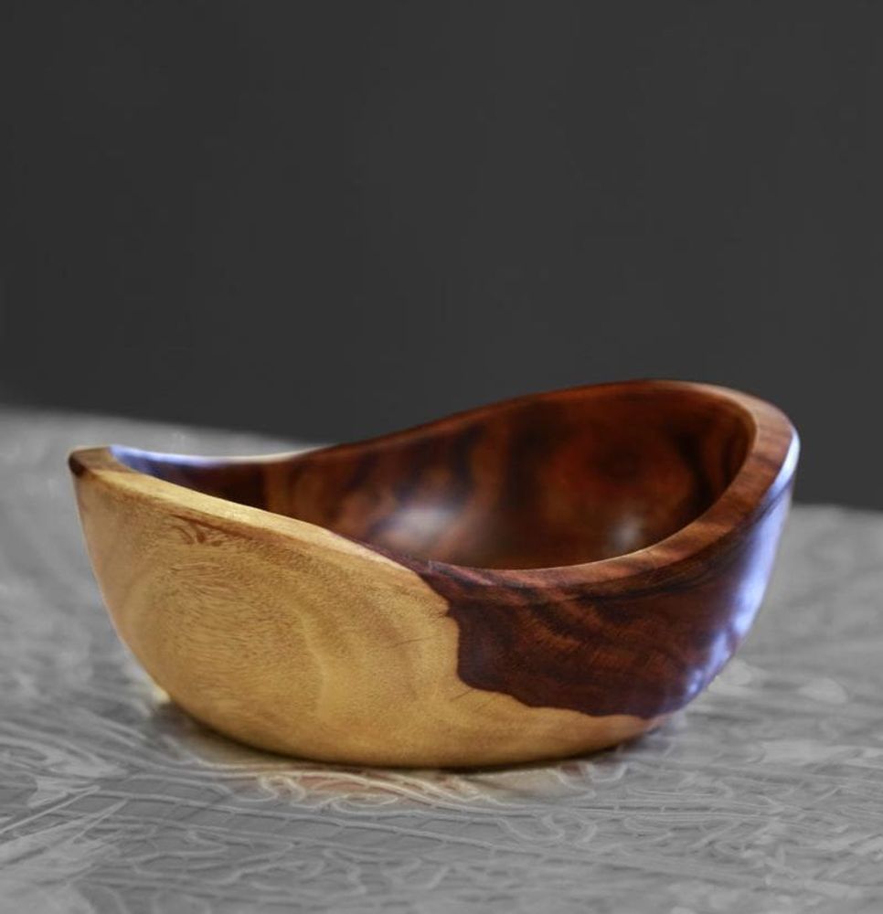 Bowls - Ostar bowl with bark edge - MAISON ZOE