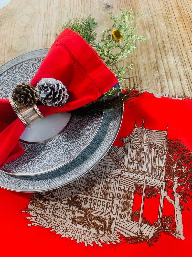 Linge de table textile - Linge de table FYV-Gingerbread - YAËL & VALÉRIE