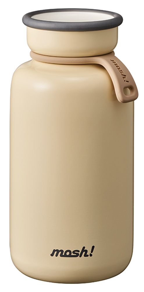 Travel accessories - 330 ml insulated stainless steel bottle - Bottle Latte/Mosh collection! - ABINGPLUS