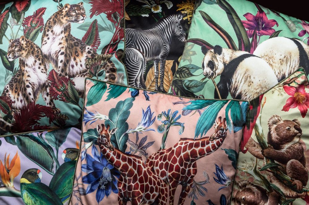 Decorative objects - Animalia cushions - VITO NESTA GRAND TOUR