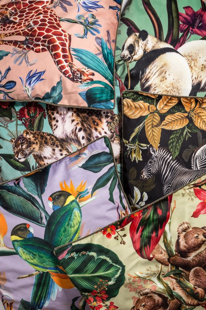 Decorative objects - Animalia cushions - VITO NESTA GRAND TOUR