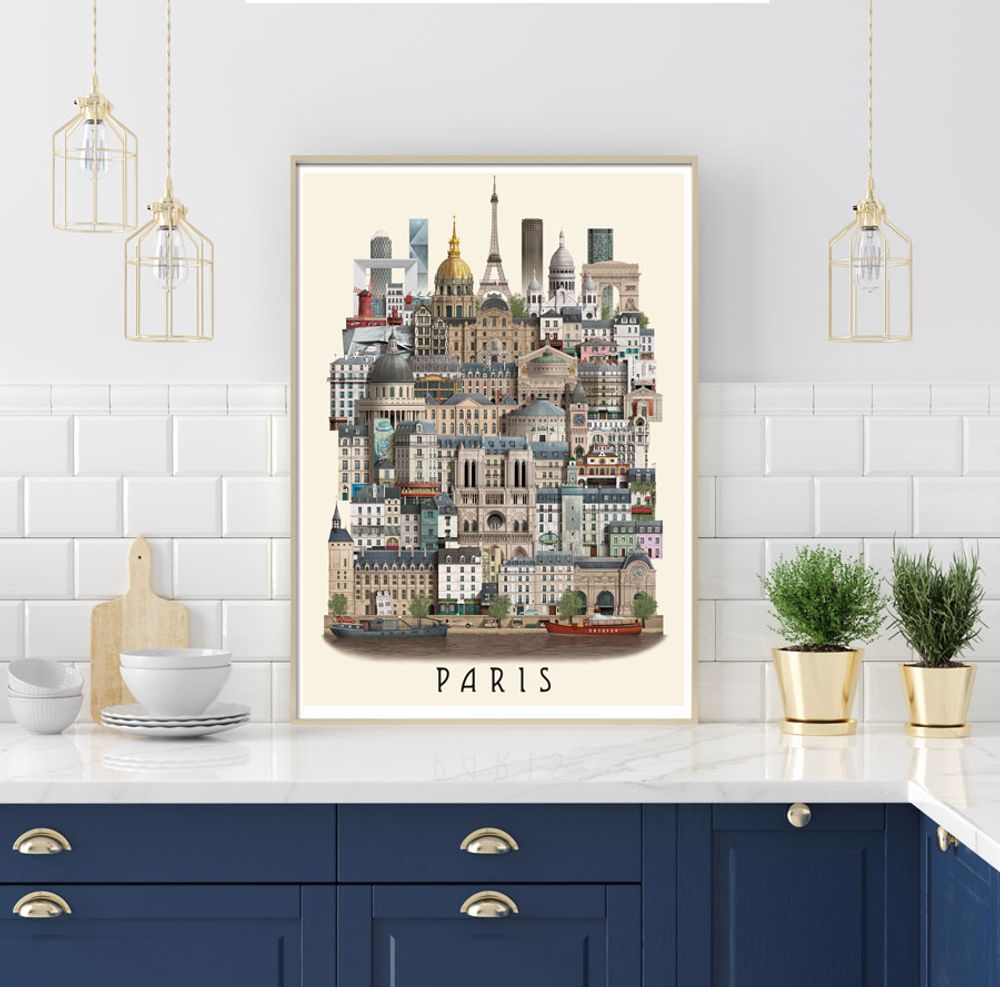 Poster - Paris Poster - MARTIN SCHWARTZ
