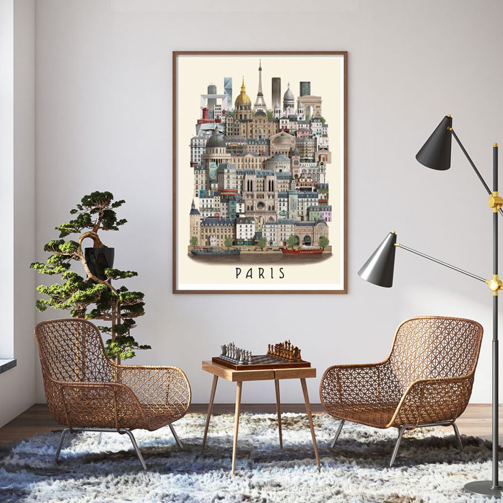 Poster - Paris Poster - MARTIN SCHWARTZ