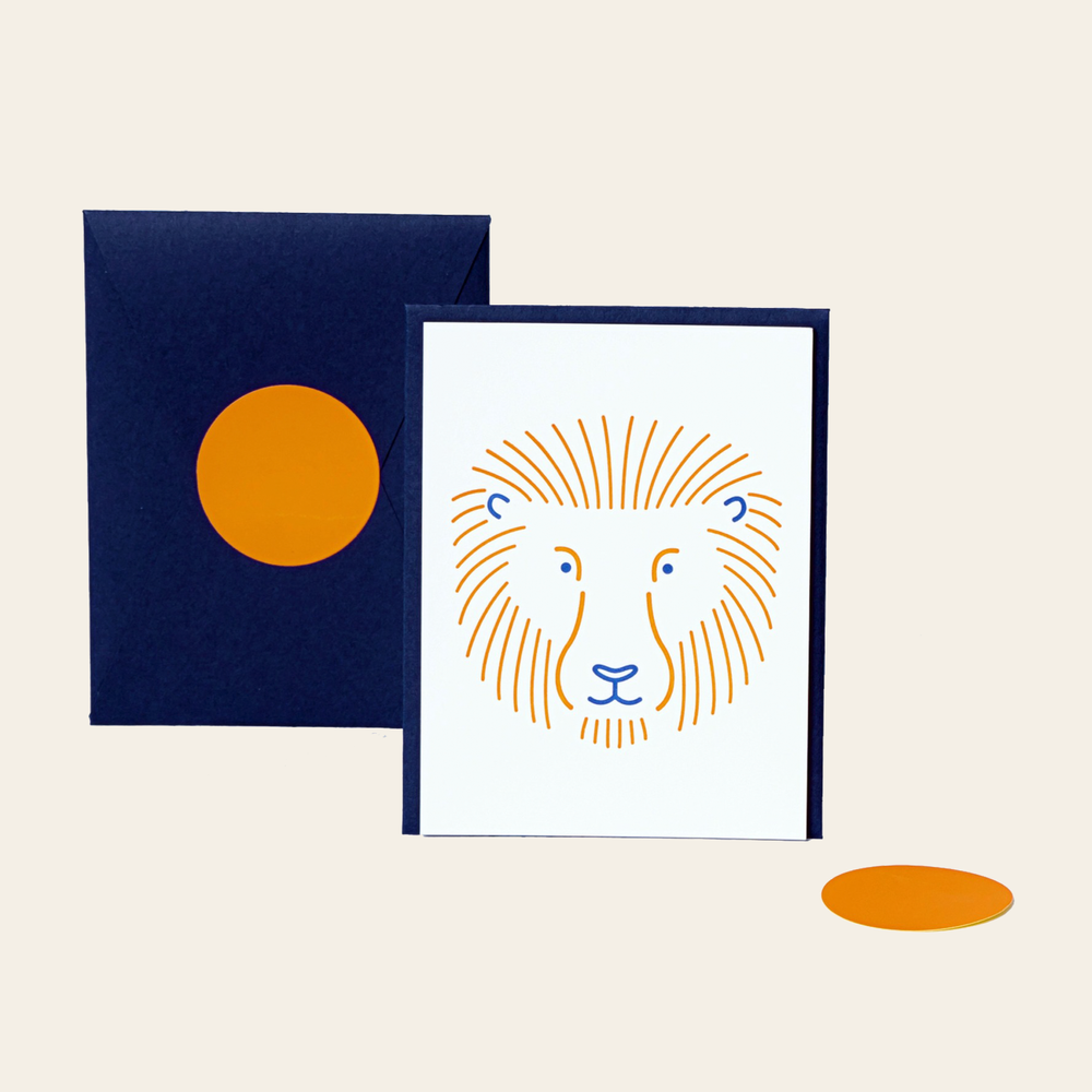 Papeterie - Carte Animal - HOPY&POLA