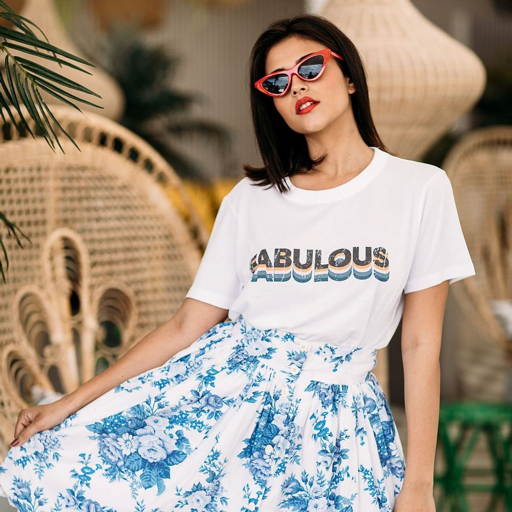 Apparel - TSHIRT FABULOUS USA - FABULOUS ISLAND LTD