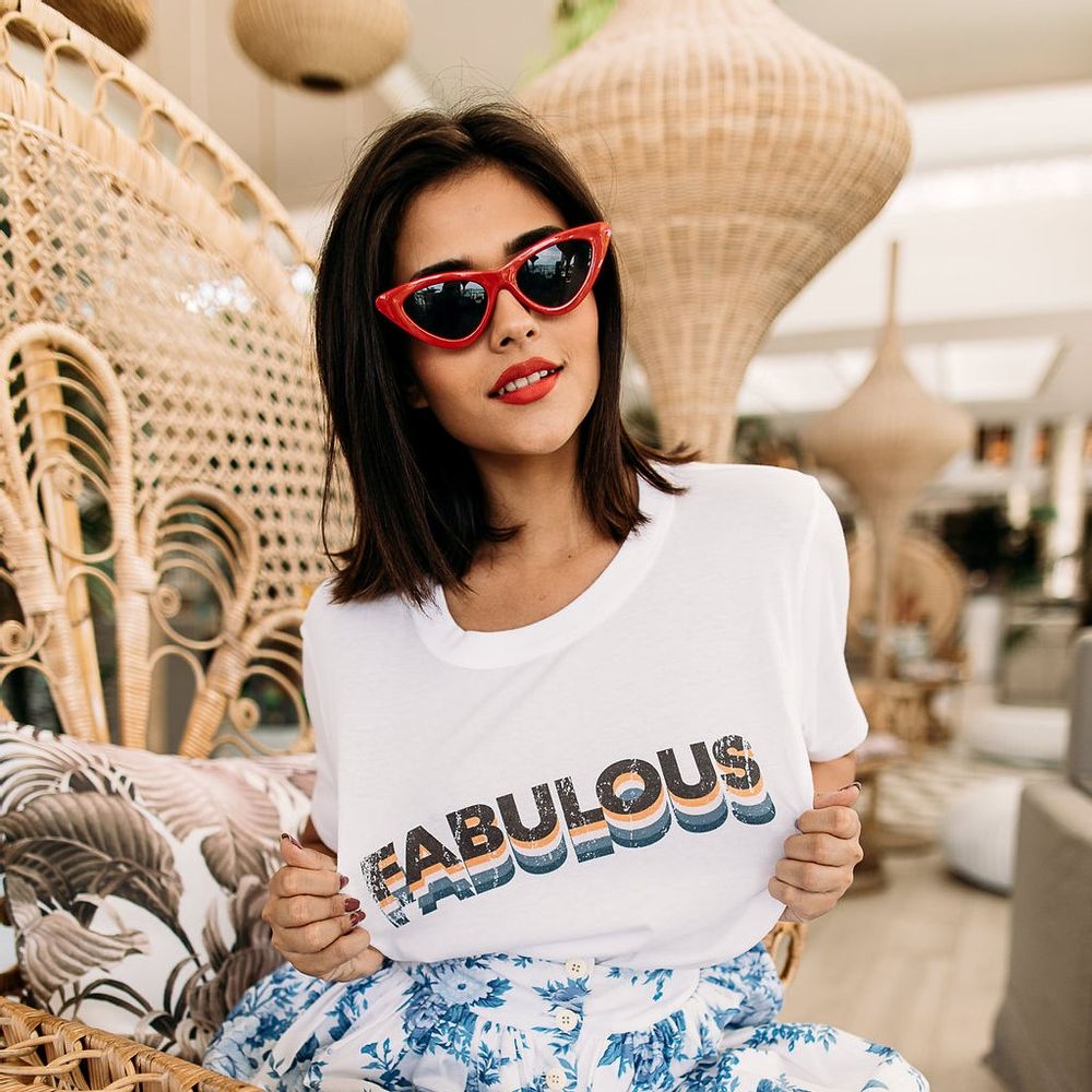 Apparel - TSHIRT FABULOUS USA - FABULOUS ISLAND LTD