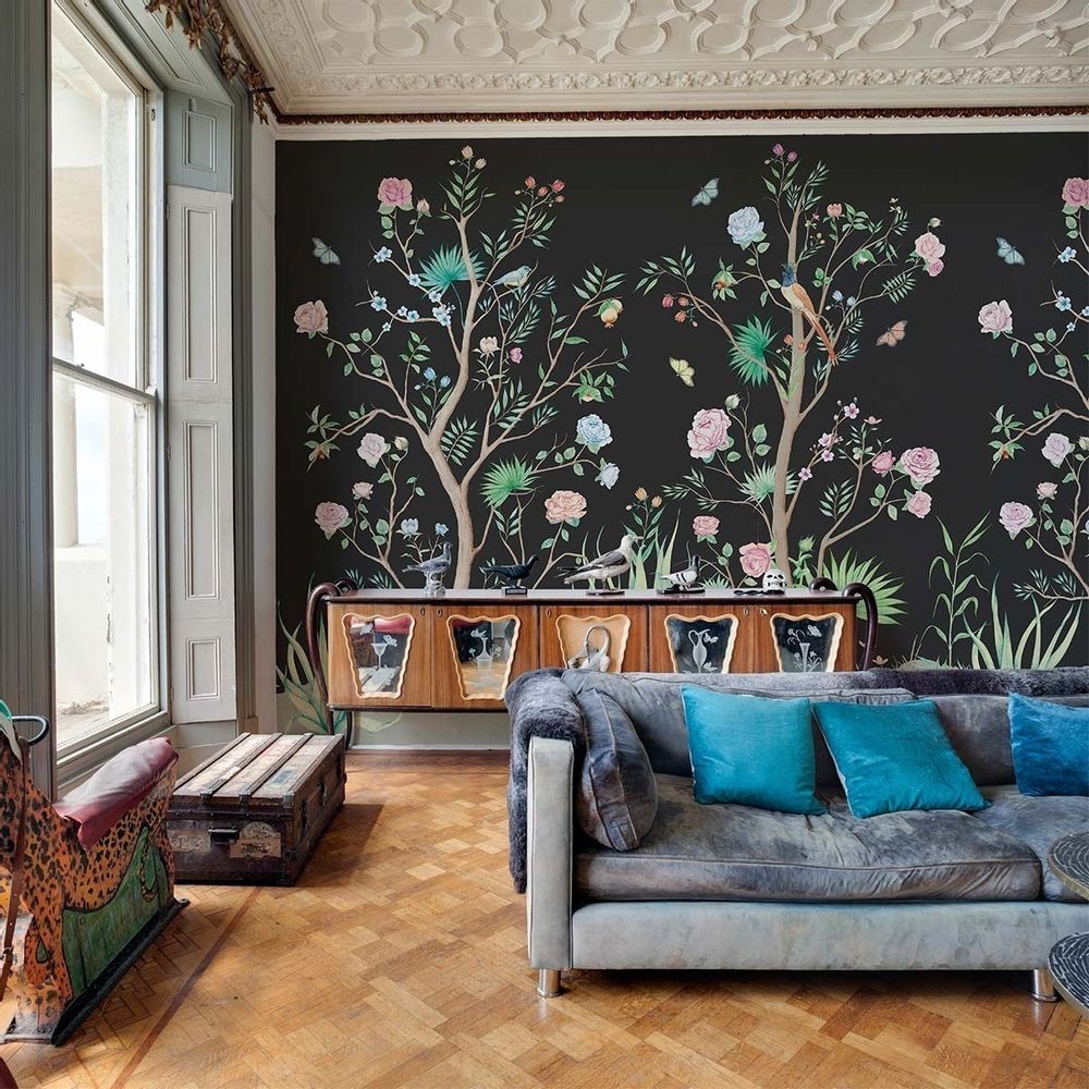 Revêtements muraux - Panneau Peonies - ETOFFE.COM