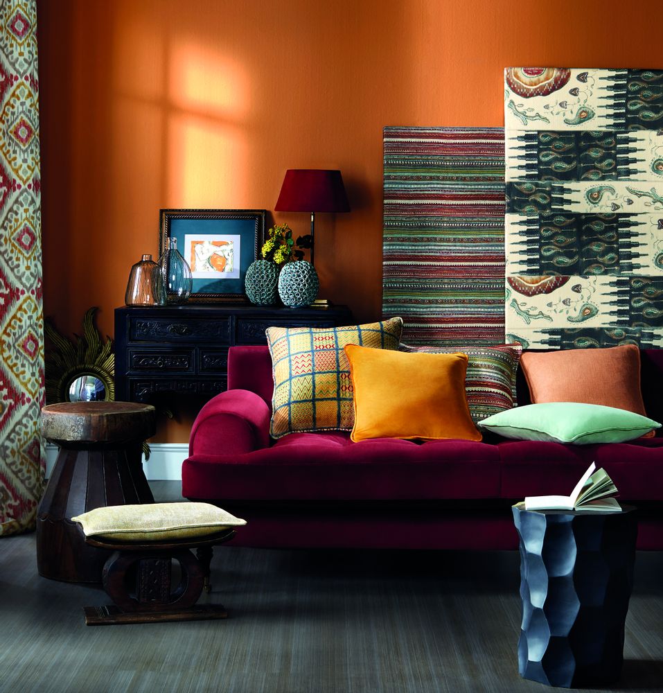 Tissus d'ameublement - TOPKAPI CUSHION - CJMW