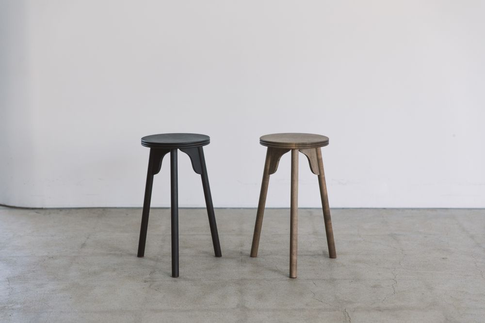 Stools - 3 Legged Stool - IFUJI