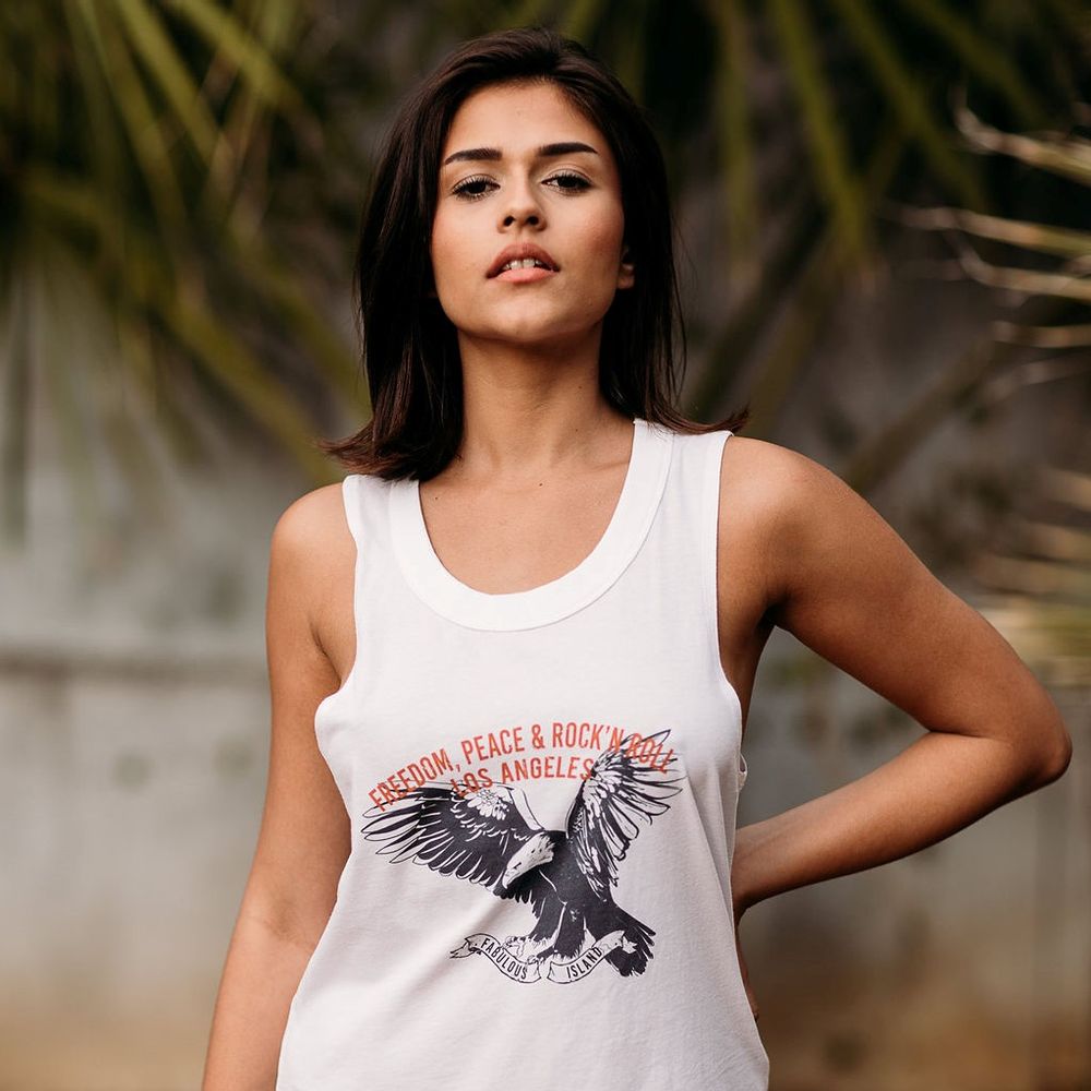 Prêt-à-porter - TSHIRT EAGLE FREEDOM - FABULOUS ISLAND LTD