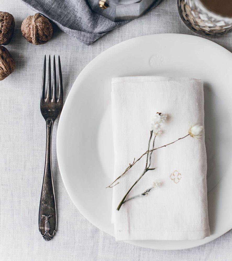 Assiettes au quotidien - ASSIETTE EMPREINTE - SOPHIE MASSON PORCELAINE