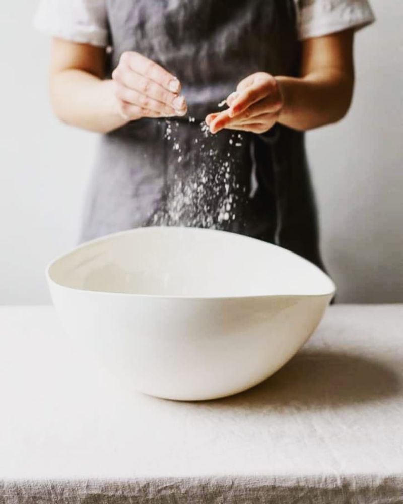 Plats et saladiers - SALADIER EMPREINTE - SOPHIE MASSON PORCELAINE