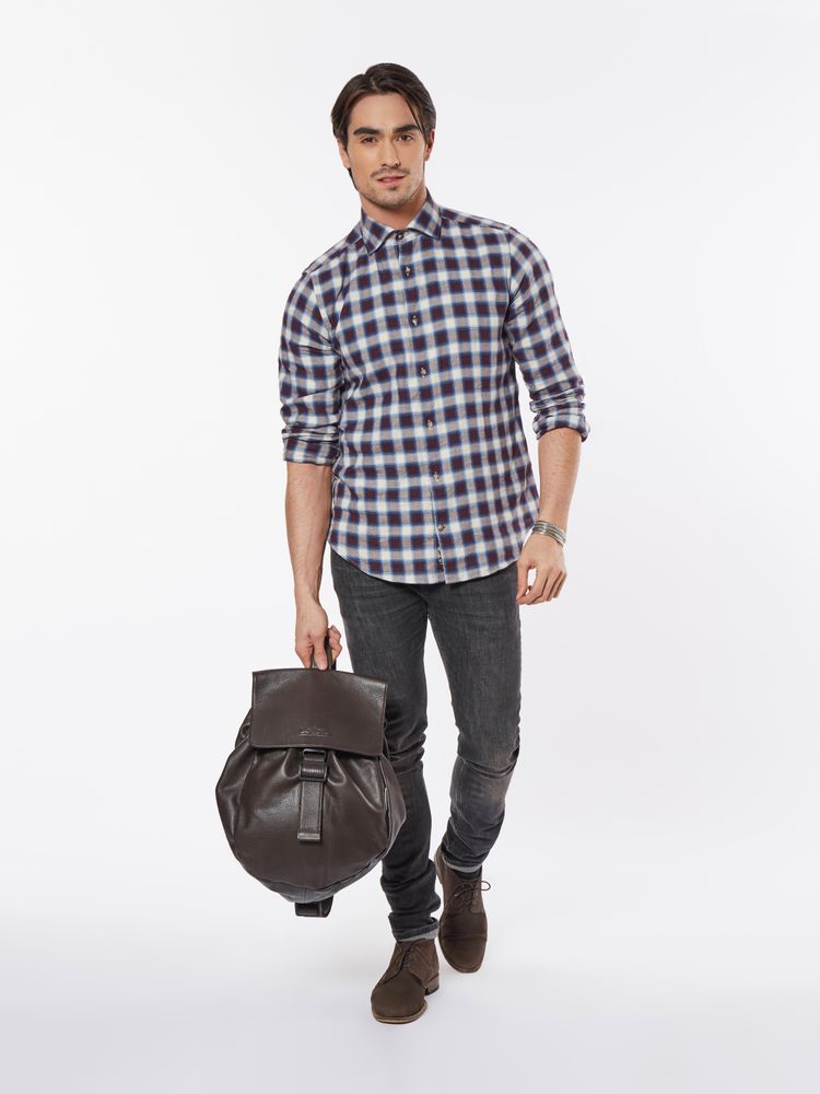 Sacs et cabas - Sac baudrier cuir Marron - DALZOTTO