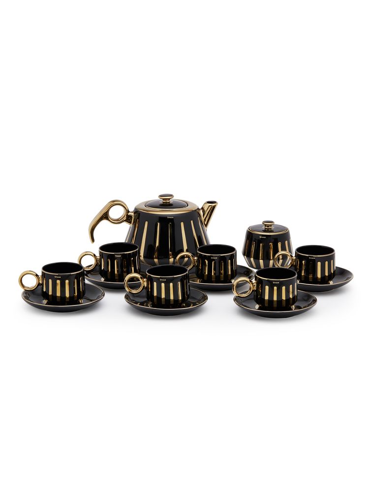 Carafes - Tea set - Tea pot and cup n saucer - SHAZE LUXURY RETAIL PVT LTD